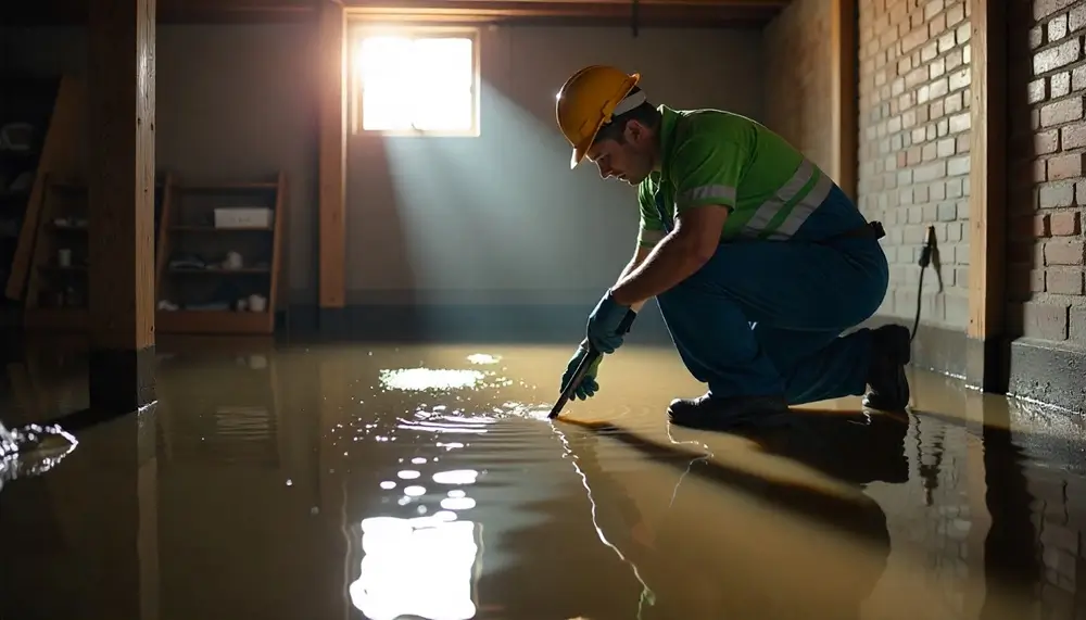 Professional water damage restoration services in Milltown, IN